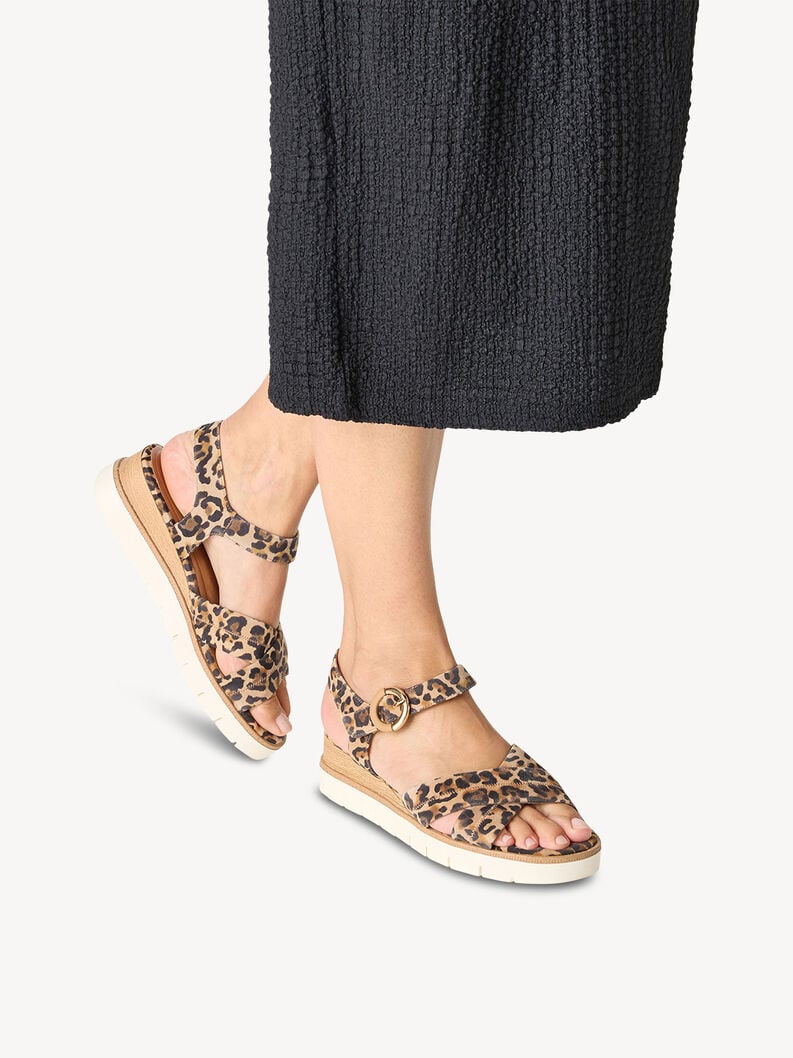 Tamaris Ledersandalette - Braun