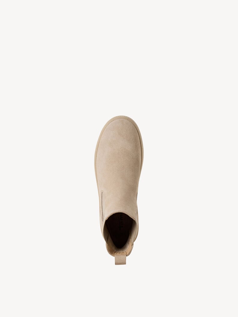 Tamaris Leder Chelsea Boot - Beige