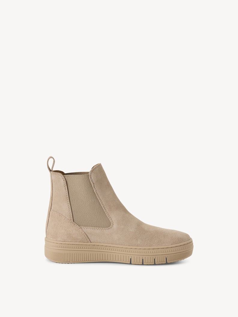 Tamaris Leder Chelsea Boot - Beige