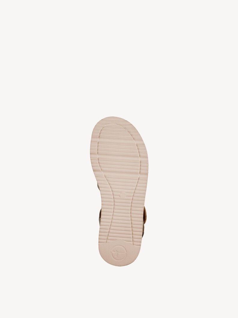 Tamaris Ledersandale - Metallic