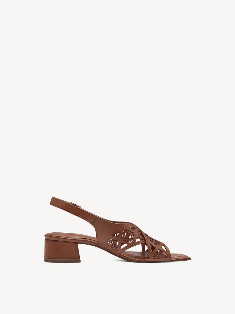Tamaris Ledersandalette - Braun