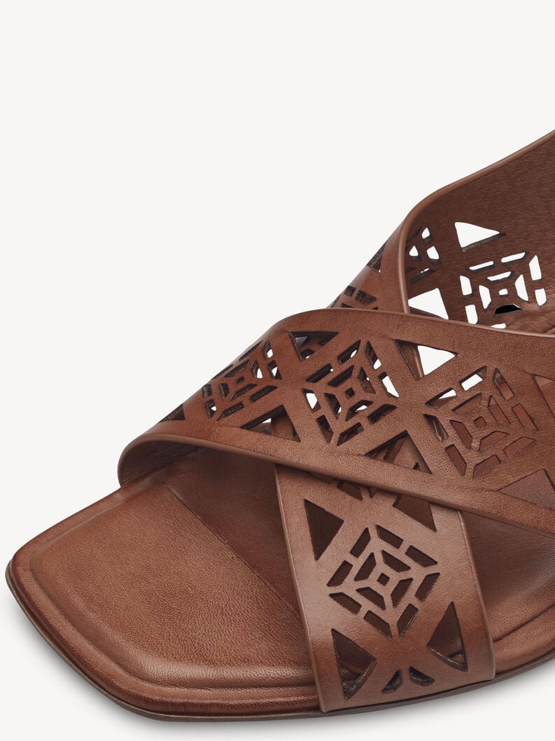 Tamaris Ledersandalette - Braun