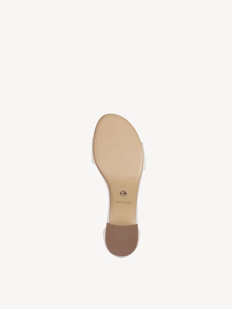 Tamaris Ledersandalette - Weiß