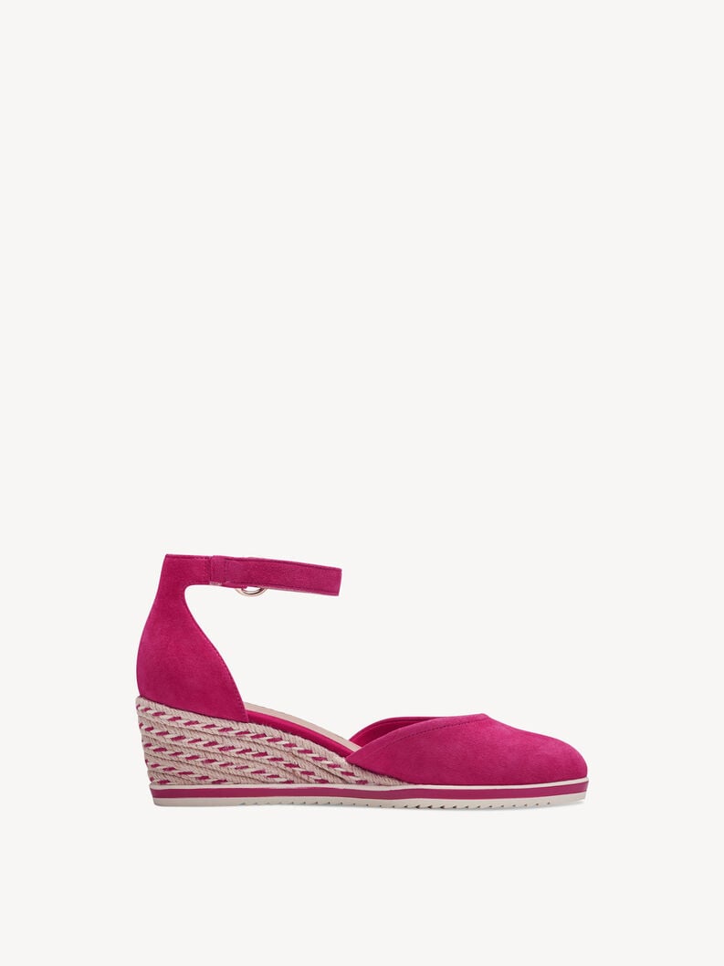 Tamaris Lederkeilpumps - Pink