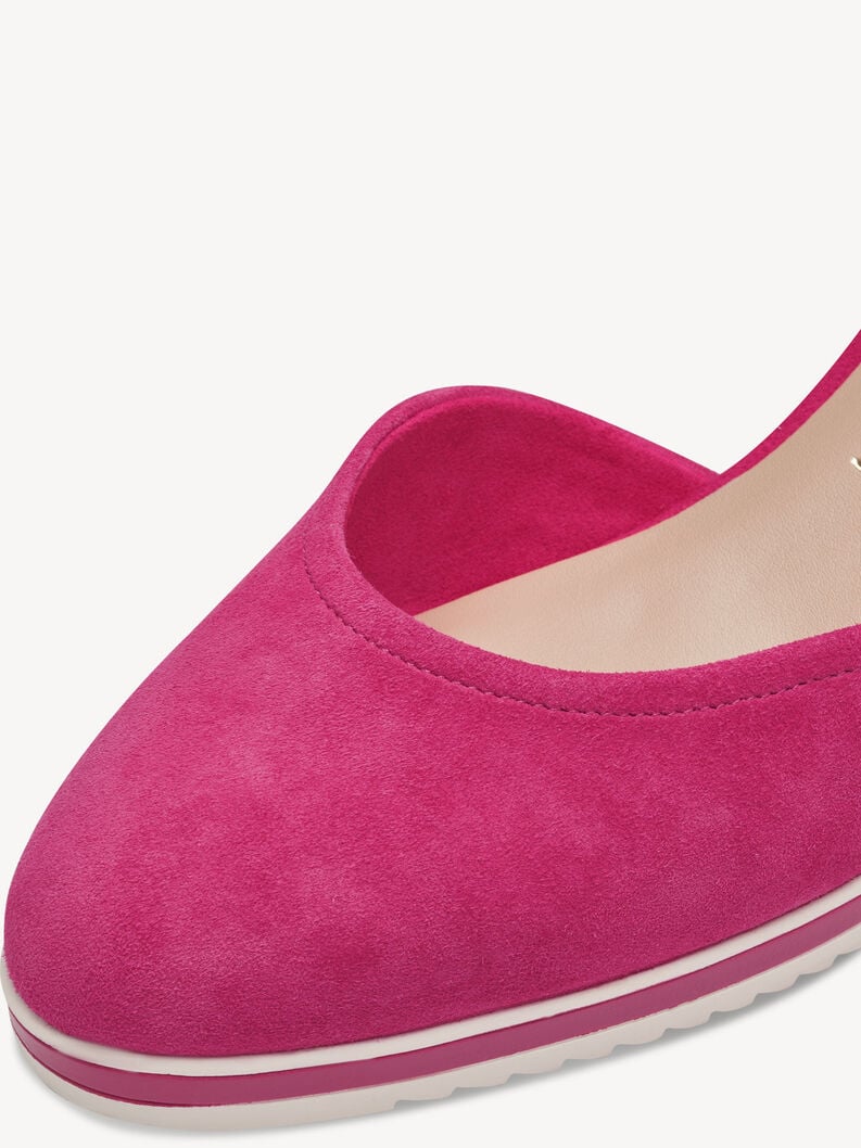 Tamaris Lederkeilpumps - Pink