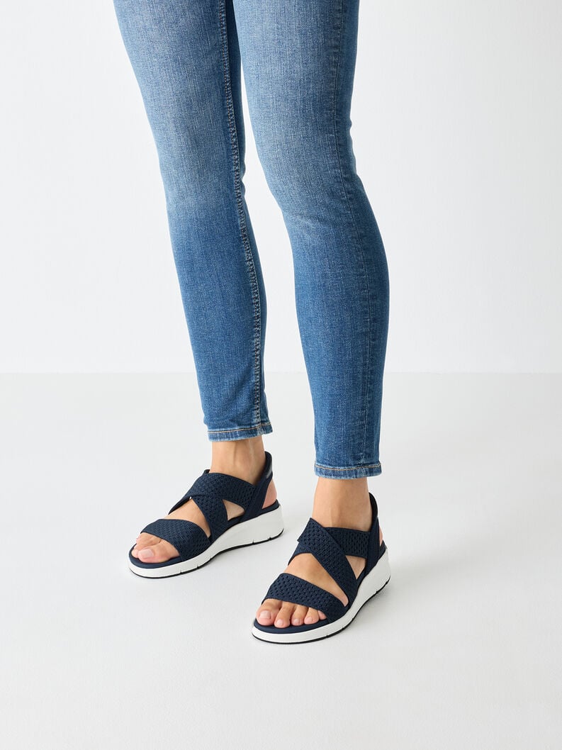 Tamaris Sandalette - Blau