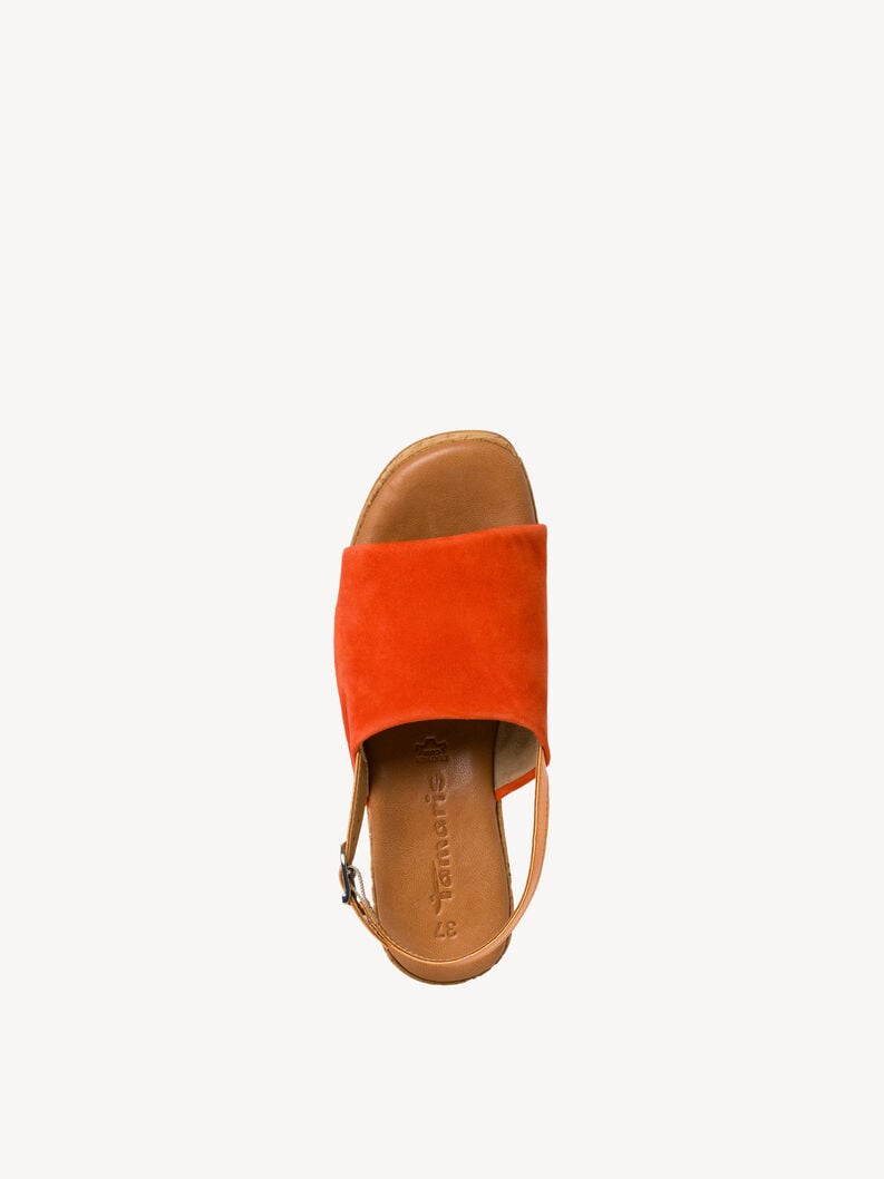 Tamaris Ledersandalette - Orange