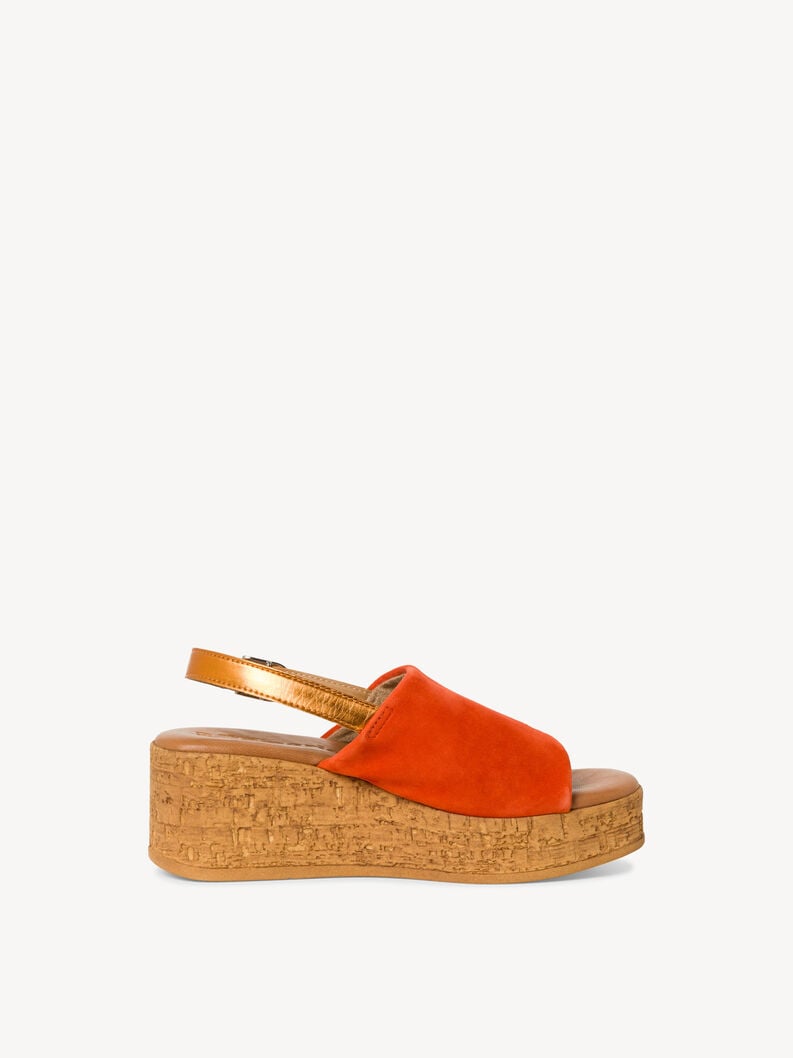 Tamaris Ledersandalette - Orange
