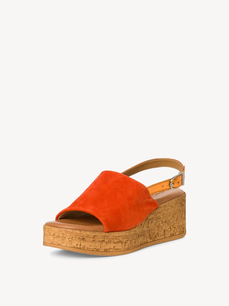 Tamaris Ledersandalette - Orange
