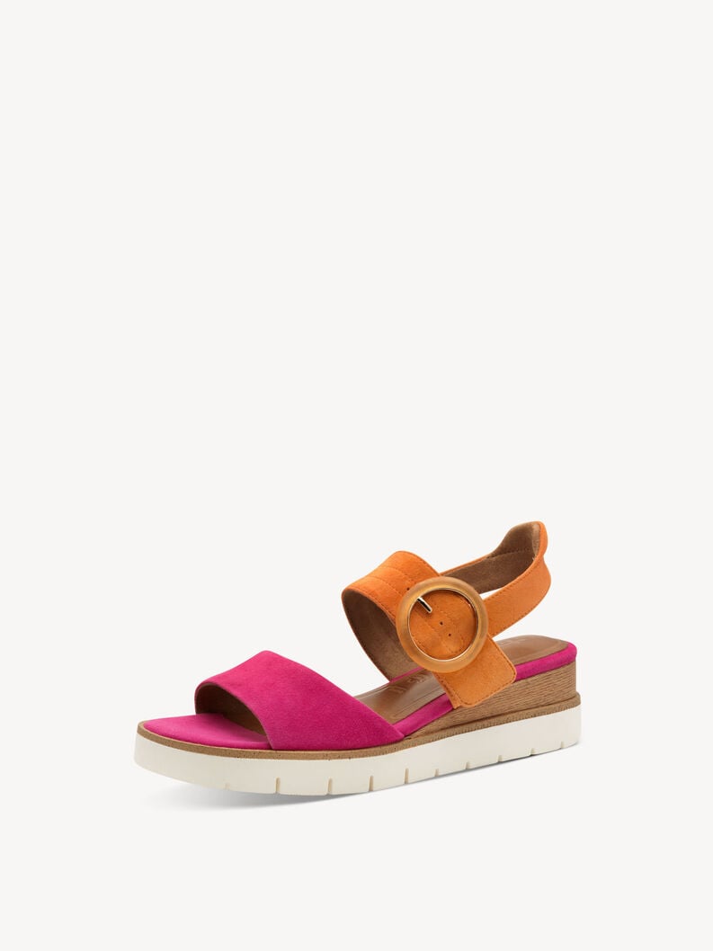 Tamaris Ledersandalette - Pink