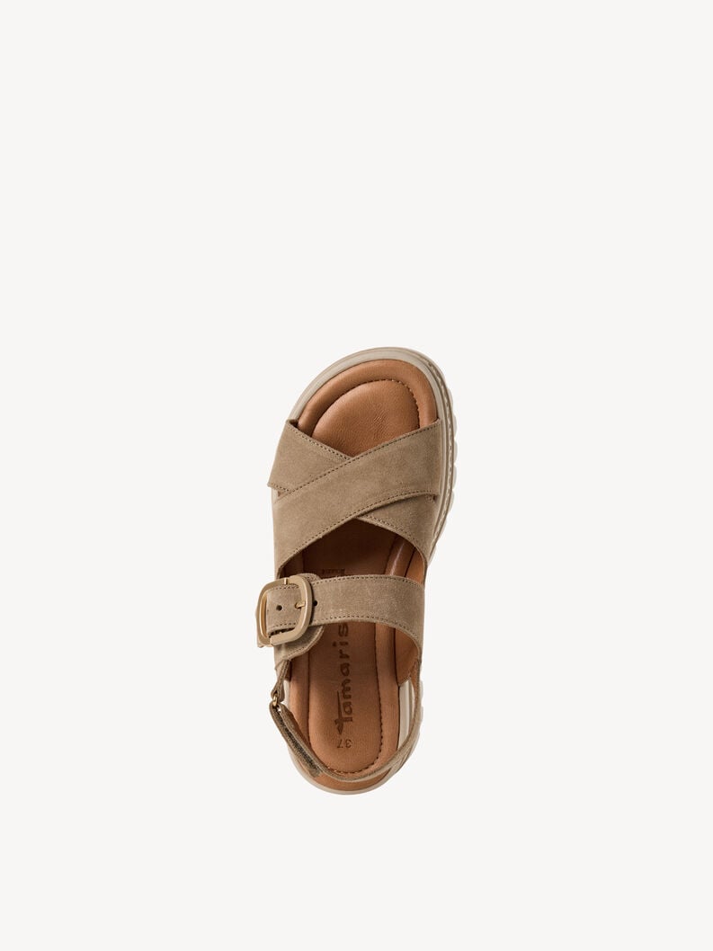 Tamaris Ledersandalette - Beige