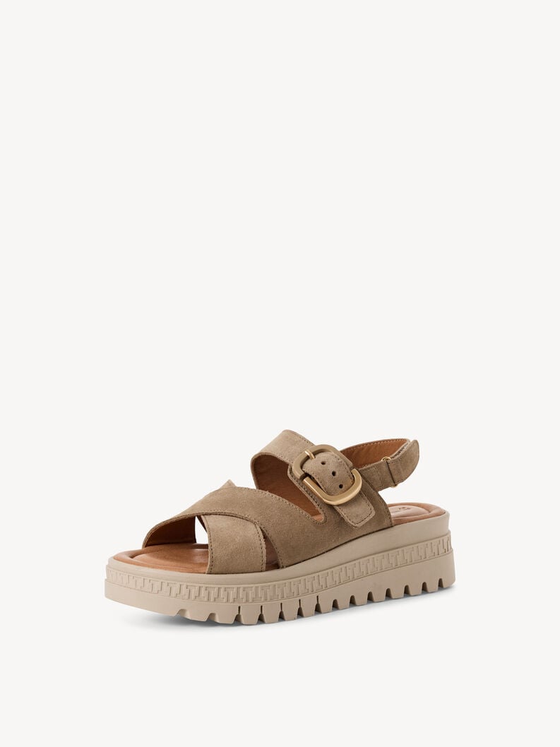 Tamaris Ledersandalette - Beige