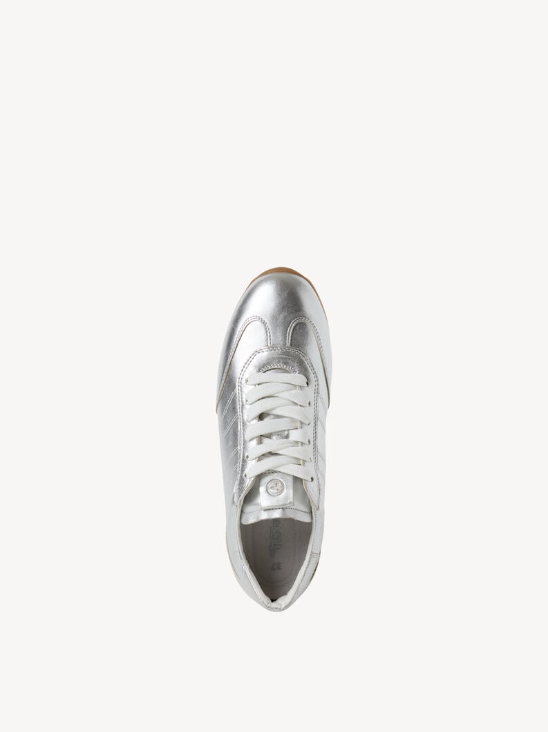 Tamaris Ledersneaker - Silber