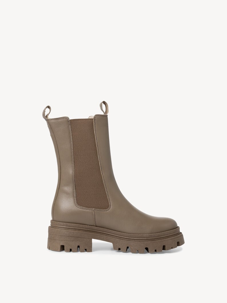 Tamaris Leder Chelsea Boot - Grün