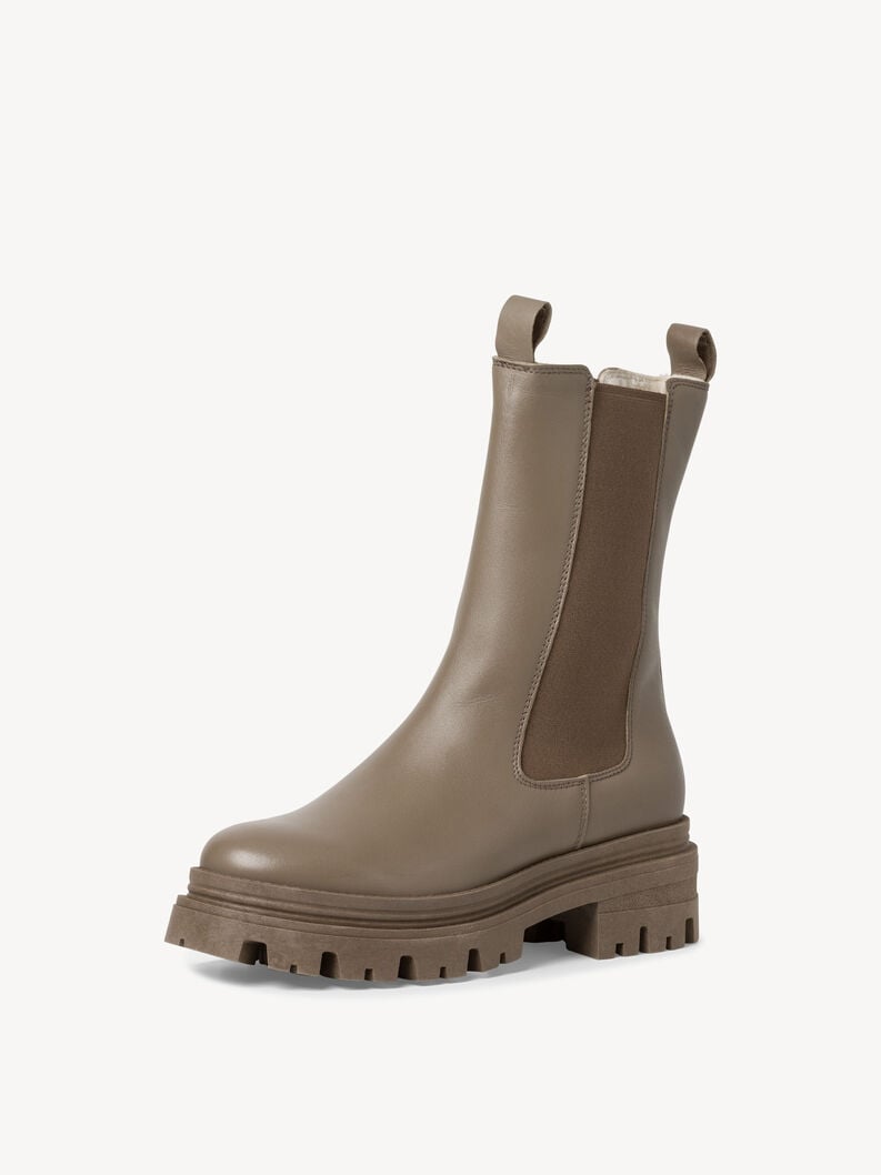 Tamaris Leder Chelsea Boot - Grün