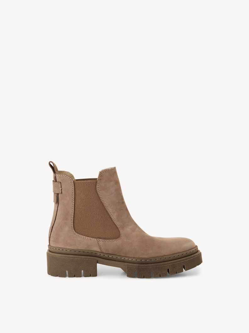 Tamaris Leder Chelsea Boot - Braun