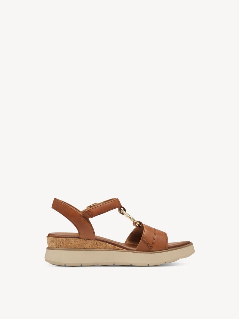 Tamaris Ledersandalette - Braun