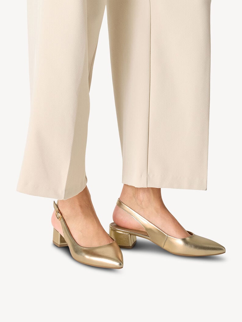 Tamaris Slingpumps - Gold
