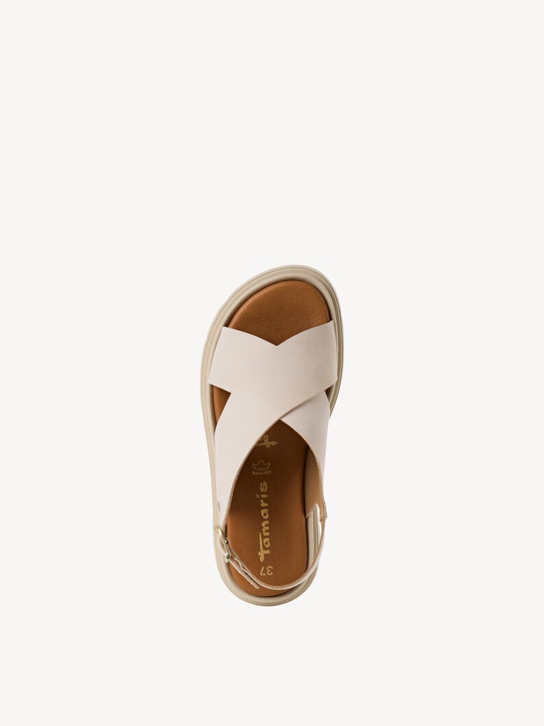 Tamaris Ledersandalette - Beige