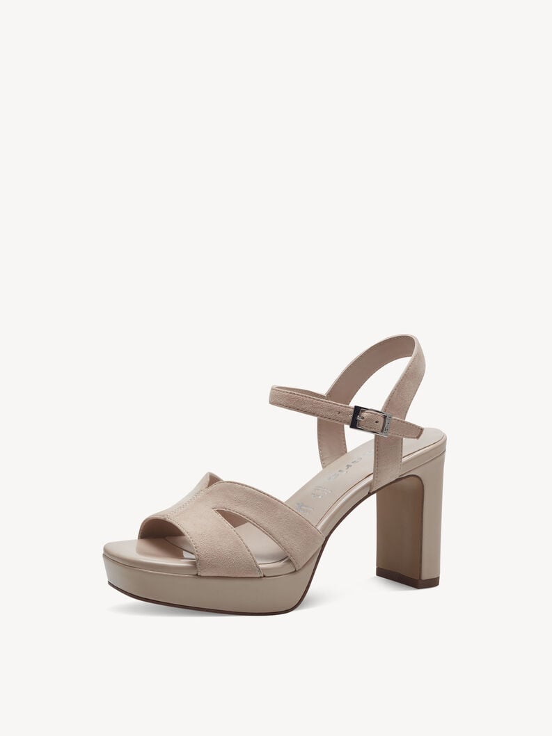 Tamaris Ledersandalette - Beige