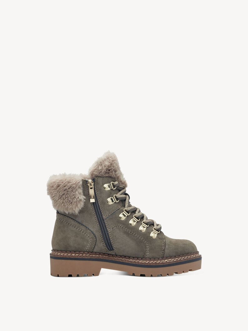 Tamaris Stiefelette - Grün Warmfutter