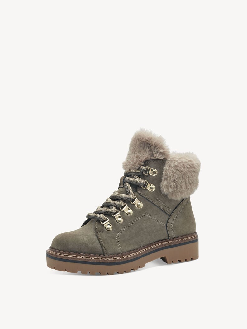 Tamaris Stiefelette - Grün Warmfutter