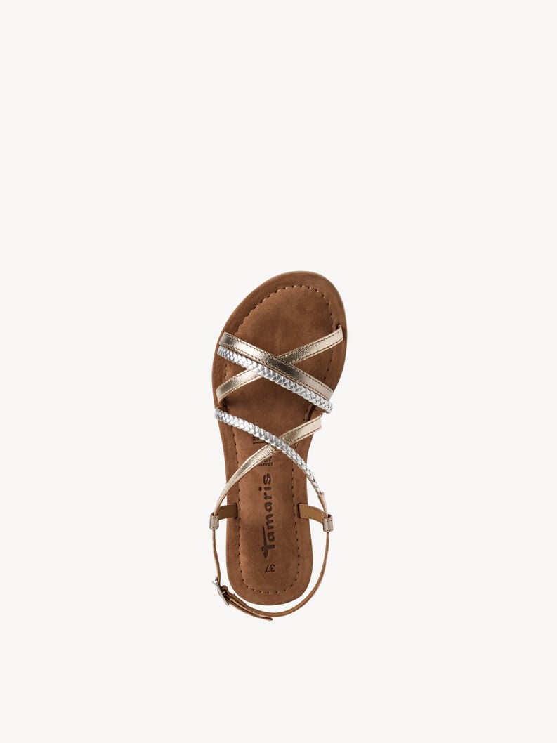 Tamaris Ledersandale - Beige