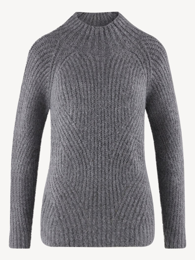 Tamaris Strickpullover - Grau