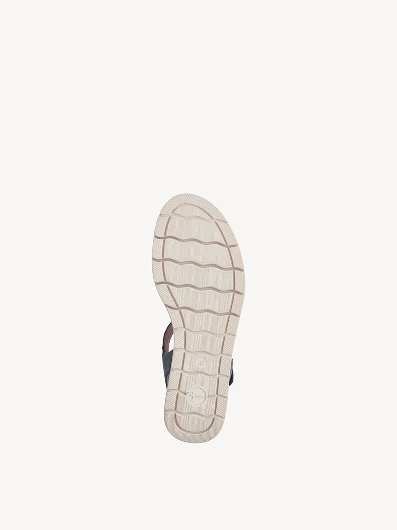 Tamaris Ledersandalette - Blau