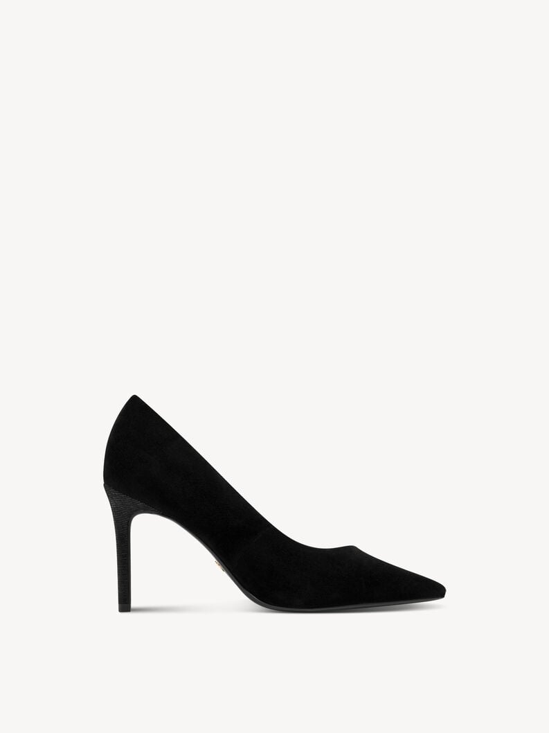 Tamaris Lederpumps - Schwarz