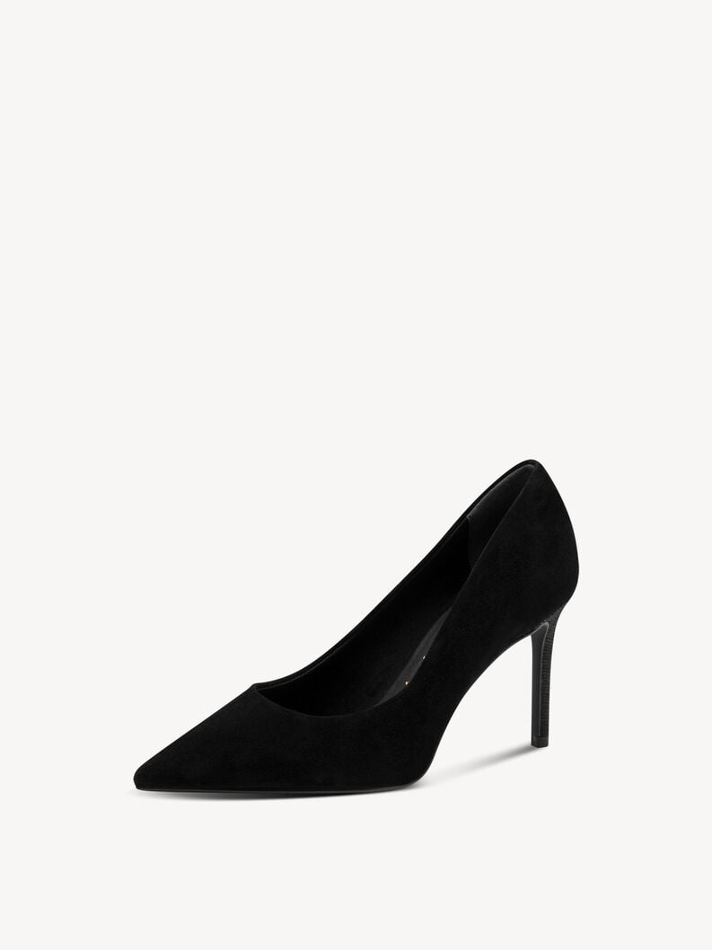 Tamaris Lederpumps - Schwarz