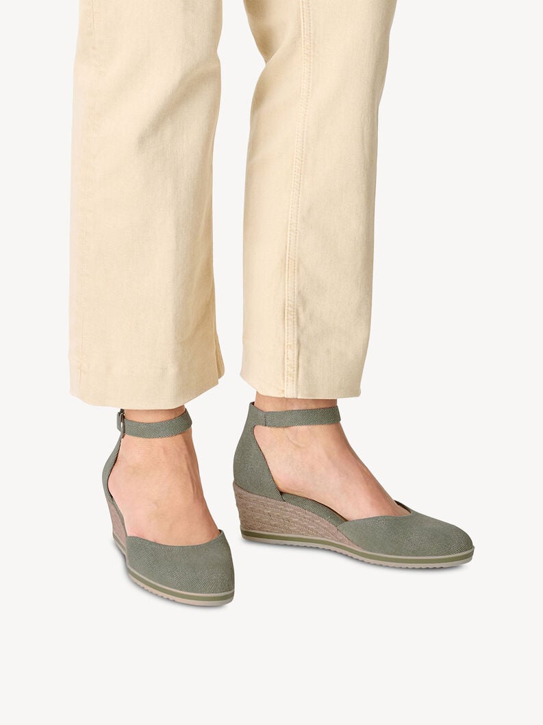 Tamaris Keilpumps - Grün