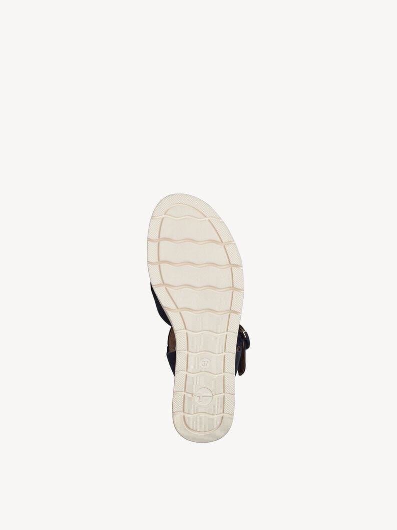 Tamaris Ledersandalette - Blau