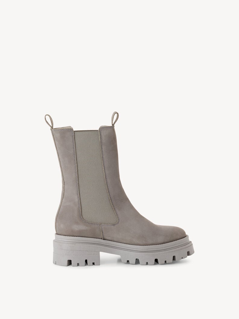 Tamaris Leder Chelsea Boot - Grau