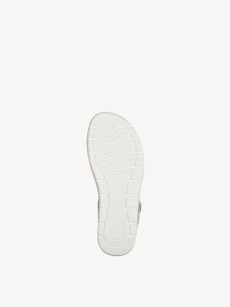 Tamaris Ledersandalette - Weiß