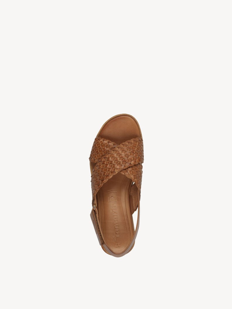 Tamaris Ledersandalette - Braun