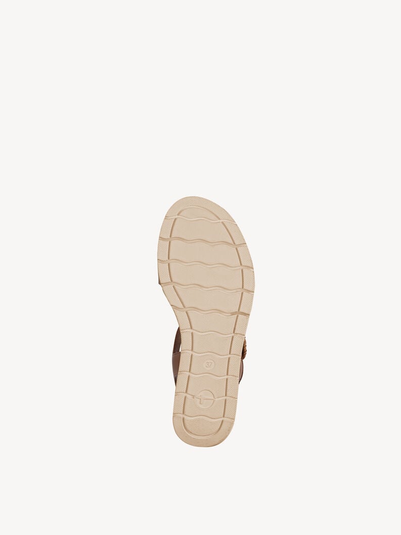 Tamaris Ledersandalette - Braun