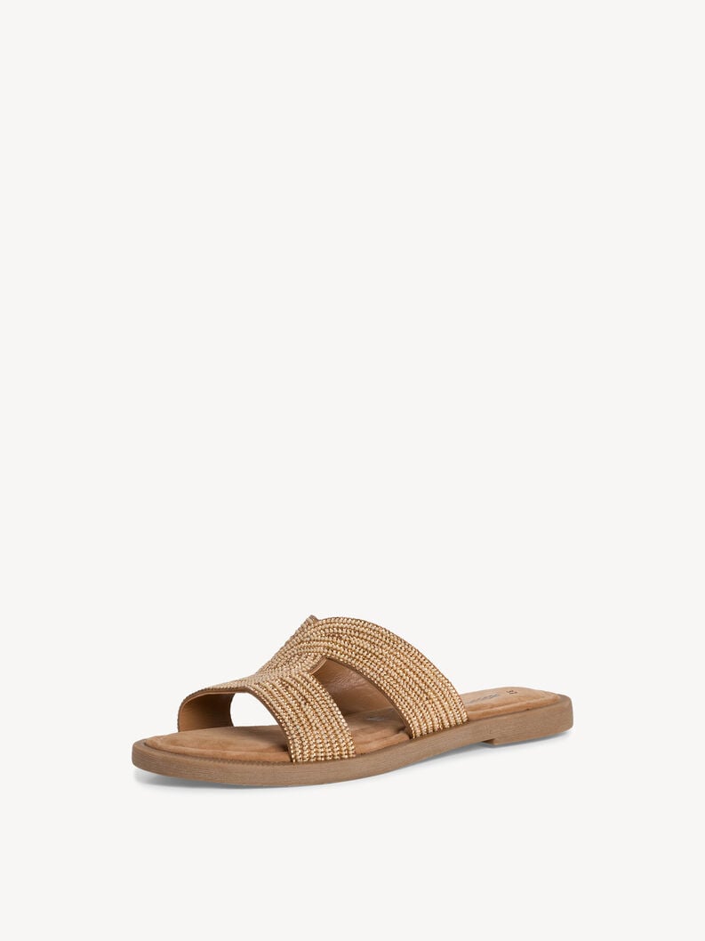 Tamaris Lederpantolette - Metallic