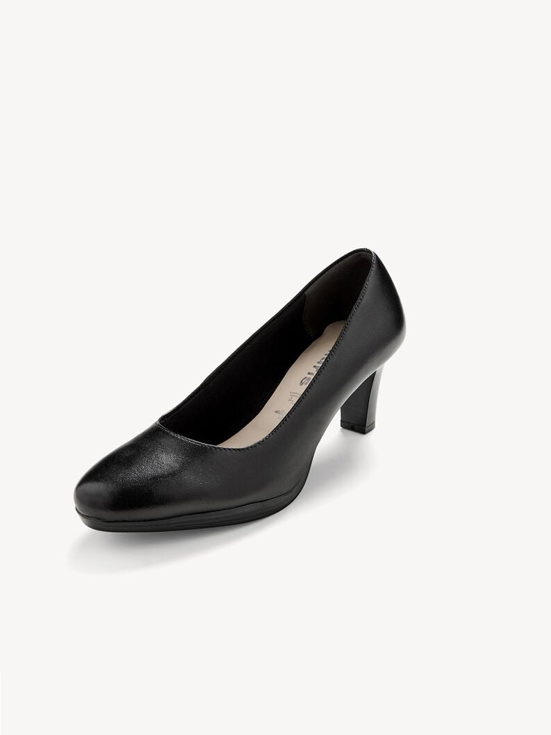 Tamaris Lederpumps - Schwarz