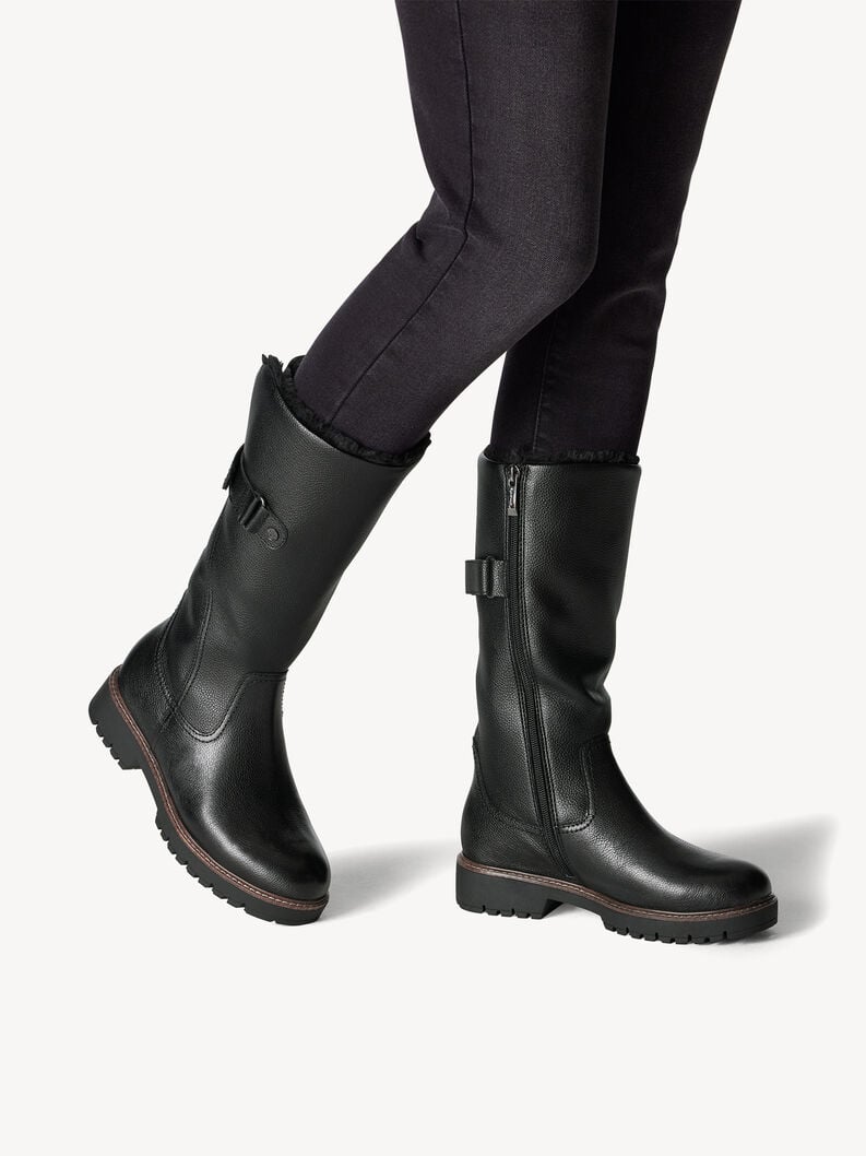 Tamaris Stiefel - Schwarz Warmfutter