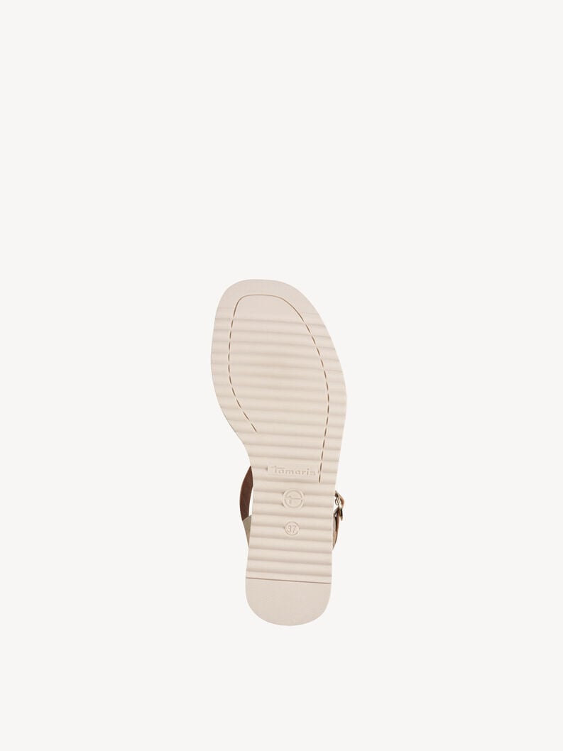Tamaris Ledersandalette - Gold
