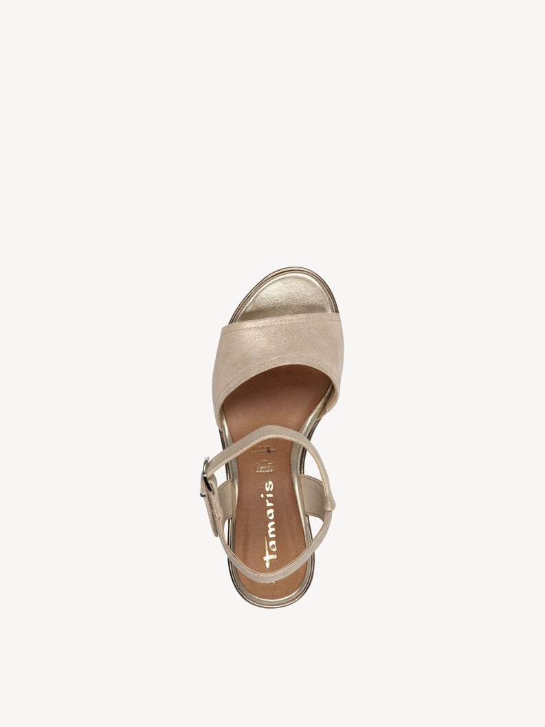 Tamaris Ledersandalette - Beige
