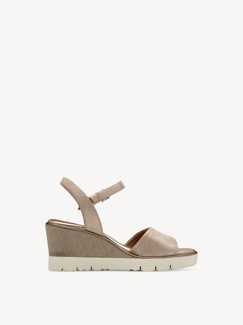 Tamaris Ledersandalette - Beige