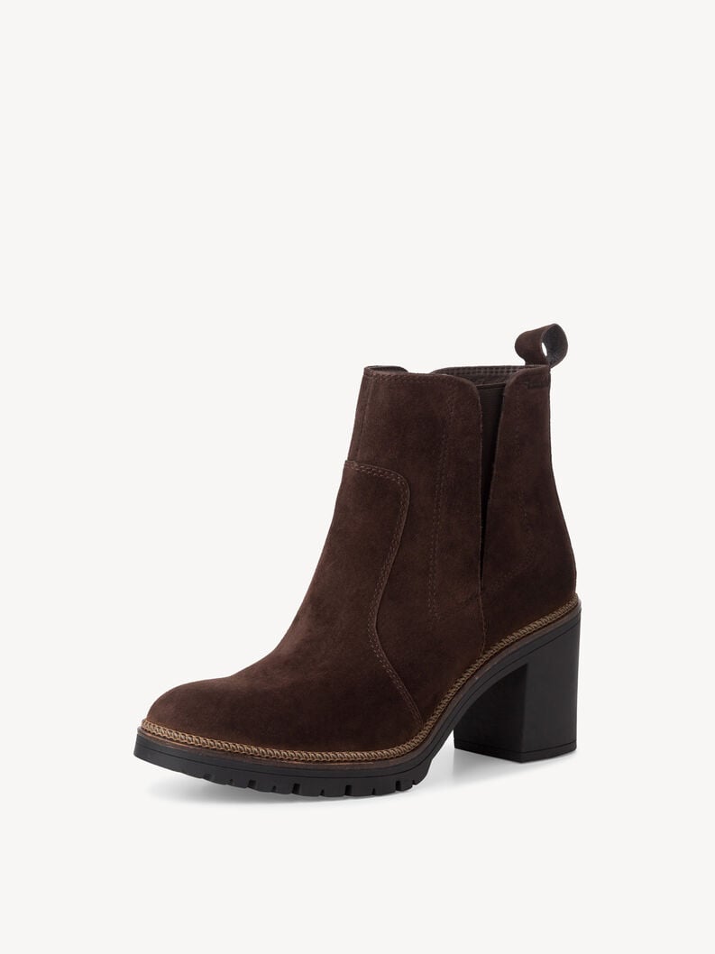 Tamaris Leder Chelsea Boot - Braun