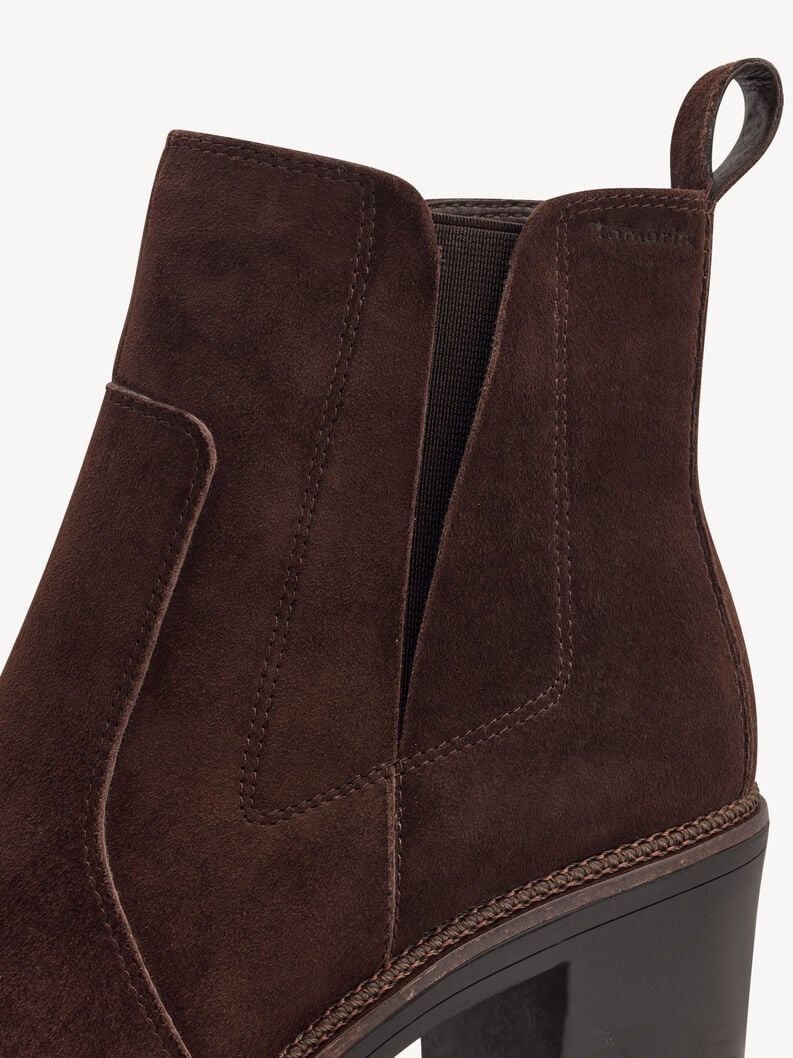 Tamaris Leder Chelsea Boot - Braun
