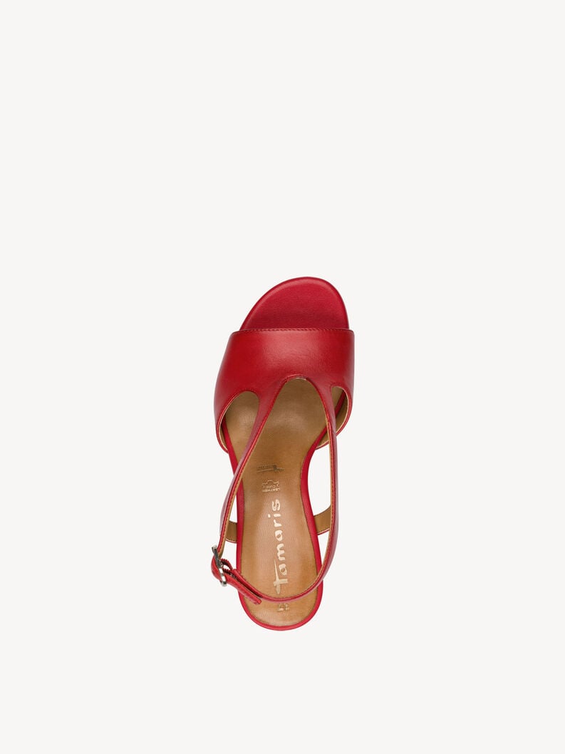 Tamaris Ledersandalette - Rot