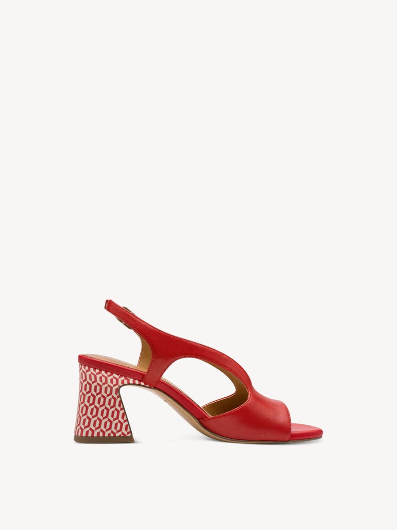Tamaris Ledersandalette - Rot