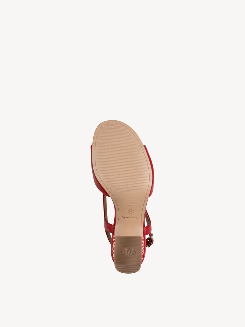 Tamaris Ledersandalette - Rot