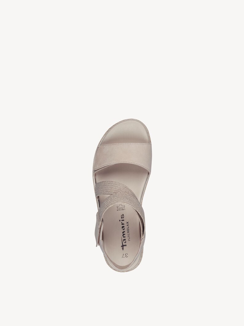 Tamaris Ledersandalette - Beige