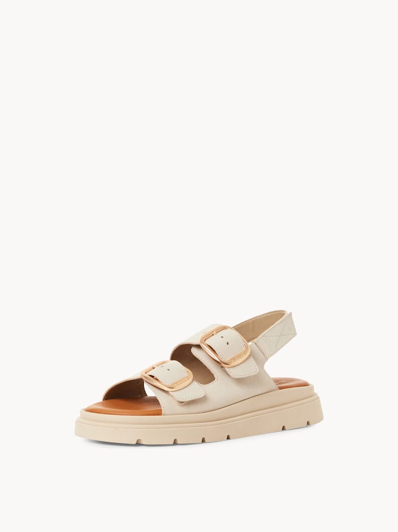 Tamaris Ledersandalette - Beige